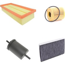 Sardes Filtre Seti Citroen C2 1.6 Benzinli 2005+ 125 Beygir 4lü Hava + Yağ F. + Yakıt + Polen