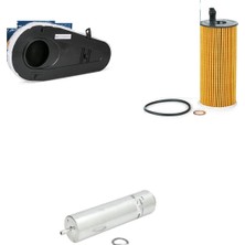 Sardes Filtre Seti Bmw 5 Serisi F10 525 D Dizel 2011-2016 3lü Hava + Yağ F. + Yakıt Filtre