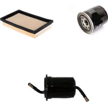 Sardes Filtre Seti Mazda 626 1.6 Benzin 1987-1992 3lü Hava + Yağ F. + Yakıt Filtre