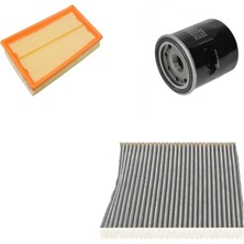 Sardes Filtre Seti Nissan Qashqai 1.6 2.0 Benzin 2007-2013 3lü Hava + Yağ F. + Polen