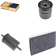 Sardes Filtre Seti Peugeot 307 2.0 Benzinli 4lü Hava + Yağ F. + Yakıt + Polen