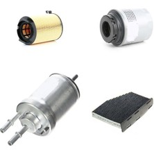 Sardes Filtre Seti Seat Leon 1.4 Tsı 2011-2012 Benzinli 4lü Hava + Yağ F. + Yakıt + Polen