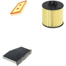 Sardes Filtre Seti Skoda Octavia 1.6 Fsı 2005-2010 1z3 3lü Hava + Yağ F. + Polen