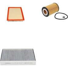 Sardes Filtre Seti Skoda Rapid 1.6 Tdı 115 Beygir 2012-2018 Dizel Cxma 3lü Hava + Yağ F. + Polen