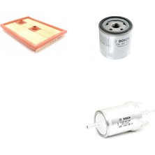 Sardes Filtre Seti Skoda Roomster 1.4 Benzinli 2011-2014 3lü Hava + Yağ F. + Yakıt Filtre