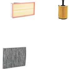 Sardes Filtre Seti Volkswagen Bora 2.3 Benzinli 150 Beygir 1998-2005 3lü Hava + Yağ F. + Polen