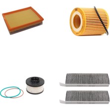 Sardes Filtre Seti Peugeot 3008 1.5 Bluehdi Dizel 2017+ 130 Beygir 4lü Hava + Yağ F. + Yakıt + Polen