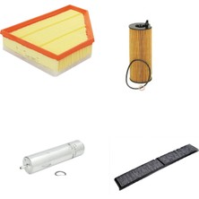 Sardes Filtre Seti Bmw 1 Serisi E81 E87 118 D Dizel 2005-2009 4lü Hava + Yağ F. + Yakıt + Polen