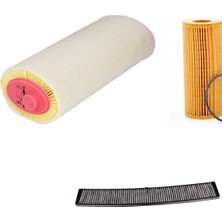 Sardes Filtre Seti Bmw 3 Serisi E46 320 D Dizel 150 Beygir 1998-2004 3lü Hava + Yağ F. + Polen