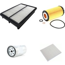 Sardes Filtre Seti Kia Cerato 2.0 Crdı  2005-2009 4lü Hava + Yağ F. + Yakıt + Polen
