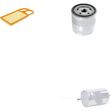 Sardes Filtre Seti Volkswagen Golf 4 1.6 Benzin Aus Atn Motor 105 Beygir 1998-2003 3lü Hava + Yağ F. + Yakıt Filtre