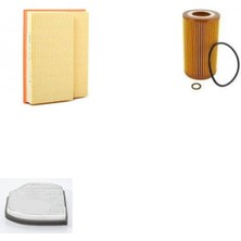 Sardes Filtre Seti Mercedes Clk 320 C208 1997-2001 Benzin 3lü Hava + Yağ F. + Polen