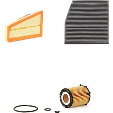 Sardes Filtre Seti Mercedes B Serisi B200 W246 2012 Benzin 156 Beygir 3lü Hava + Yağ F. + Polen