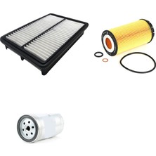 Sardes Filtre Seti Kia Cerato 2.0 Crdı  2005-2009 3lü Hava + Yağ F. + Yakıt Filtre