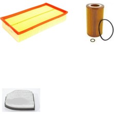 Sardes Filtre Seti Mercedes E240 W210 1996-1999 Benzin 3lü Hava + Yağ F. + Polen