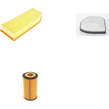 Sardes Filtre Seti Mercedes E270 Cdı W210 1999-2002 Model 170 Beygir Dizel 3lü Hava + Yağ F. + Polen