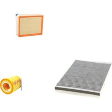 Sardes Filtre Seti Opel Astra G 1.9 Dizel 1999-2004 3lü Hava + Yağ F. + Polen