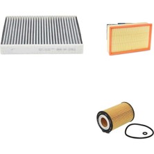 Sardes Filtre Seti Volkswagen Polo 1.6 Tdı Dizel 6r 6c 2018+ 3lü Hava + Yağ F. + Polen