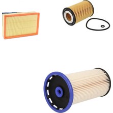 Sardes Filtre Seti Skoda Superb 1.6 Tdı 2015+ 3V3 3lü Hava + Yağ F. + Yakıt Filtre