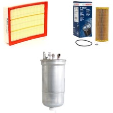 Sardes Filtre Seti Audi A6 1.9 Tdı Dizel 1998-2004 3lü Hava + Yağ F. + Yakıt Filtre