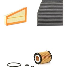 Sardes Filtre Seti Mercedes B Serisi B180 W246 2012-2016 Benzin 3lü Hava + Yağ F. + Polen