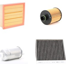 Sardes Filtre Seti Fiat Doblo 1.6 Mtj Dizel 2010-2015 4lü Hava + Yağ F. + Yakıt + Polen