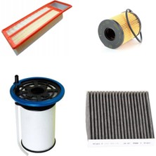 Sardes Filtre Seti Fiat Doblo 1.3 Mtj Dizel 2016-2020 4lü Hava + Yağ F. + Yakıt + Polen