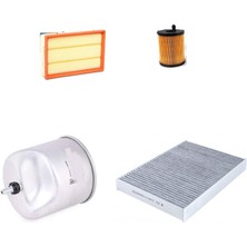 Sardes Filtre Seti Citroen C5 Iıı 1.6 Hdi Dizel 2009+ 112-115 Beygir 9hl 9hr 4lü Hava + Yağ F. + Yakıt + Polen