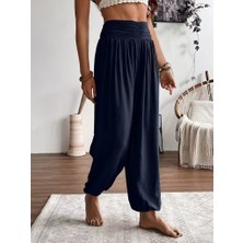 Civetta Kadın Yüksel Bel Yoğun Büzgü Detaylı Aerobin Pantolon