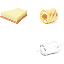 Sardes Filtre Seti Volkswagen Polo 1.2 Benzin 6r 6c 70 Beygir 2010-2016 3lü Hava + Yağ F. + Yakıt Filtre