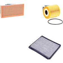 Sardes Filtre Seti Volvo S40 I 1.6 1.8 Benzin 1995-2003 3lü Hava + Yağ F. + Polen