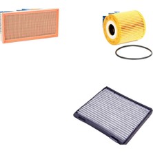 Sardes Filtre Seti Volvo V40 1.8 2.0 Benzin 1999-2005 3lü Hava + Yağ F. + Polen