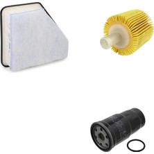 Sardes Filtre Seti Toyota Avensis 2.0 D 4d 2009-2011 Dizel 3lü Hava + Yağ F. + Yakıt Filtre