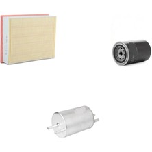 Sardes Filtre Seti Audi A4 1.8 T Benzinli 2005-2008 3lü Hava + Yağ F. + Yakıt Filtre