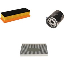 Sardes Filtre Seti Fiat 500 500C 1.2 Benzin 3lü Hava + Yağ F. + Polen