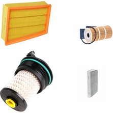 Sardes Filtre Seti Renault Espace V 1.6 Dcı Dizel 2015+ 4lü Hava + Yağ F. + Yakıt + Polen