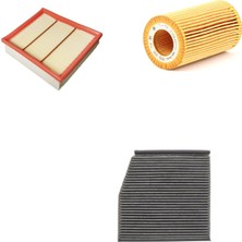 Sardes Filtre Seti Mercedes A Serisi A180 Cdı W176 2012-2018 Dizel Om 651901 Motor 3lü Hava + Yağ F. + Polen