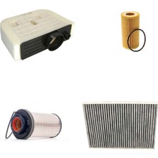 Sardes Filtre Seti Audi Q7 3.0 Tdı Quattro Dizel 2016+ 4lü Hava + Yağ F. + Yakıt + Polen