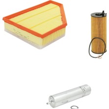 Sardes Filtre Seti Bmw 1 Serisi E81 E87 118 D Dizel 2005-2009 3lü Hava + Yağ F. + Yakıt Filtre