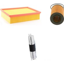 Sardes Filtre Seti Bmw 3 Serisi E46 330 I Benzin 1998-2004 3lü Hava + Yağ F. + Yakıt Filtre