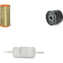 Sardes Filtre Seti Alfa Romeo 156 1.6 Benzinli 2002 + 3lü Hava + Yağ F. + Yakıt Filtre