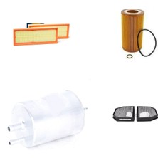Sardes Filtre Seti Mercedes Sl R230 2002-2012 280 - 300 - 320 - 500 4lü Hava + Yağ F. + Yakıt + Polen