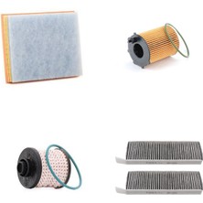 Sardes Filtre Seti Peugeot 3008 1.6 Bluehdi Dizel 2015+ 120 Beygir 4lü Hava + Yağ F. + Yakıt + Polen