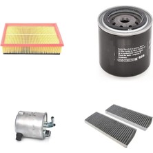 Sardes Filtre Seti Nissan Pathfinder 2.5 Dizel 2006-2009 4lü Hava + Yağ F. + Yakıt + Polen