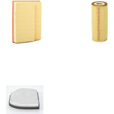 Sardes Filtre Seti Mercedes C200 W202 1993-2000 Benzinli 3lü Hava + Yağ F. + Polen