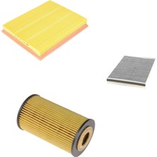 Sardes Filtre Seti Opel Astra H 1.4 2007-2009 Benzinli 3lü Hava + Yağ F. + Polen