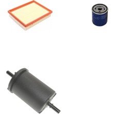 Sardes Filtre Seti Peugeot 206 1.6 Benzinli 1998-2000 89 Beygir 3lü Hava + Yağ F. + Yakıt Filtre