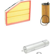 Sardes Filtre Seti Bmw 5 Serisi E60 520 D Dizel 2008-2010 N47D20 Motor 3lü Hava + Yağ F. + Yakıt Filtre