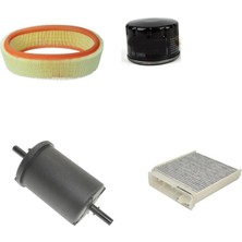 Sardes Filtre Seti Dacia Logan 1.6 90 Beygir Benzinli 2006-2011 4lü Hava + Yağ F. + Yakıt + Polen