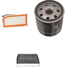 Sardes Filtre Seti Dacia Logan Mcv Iı 1.5 Dci 2013+ 75 Beygir 3lü Hava + Yağ F. + Polen